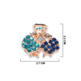 SPARKLING CHERRY  SMALL HAIR CLAW