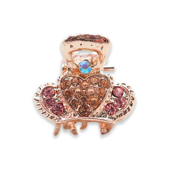 SPARKLING CROWN SMALL HAIR CLAW