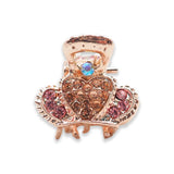 SPARKLING CROWN SMALL HAIR CLAW