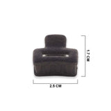 6N1 ASSORTED COLOR RECTANGLE MINI HAIR CLAW