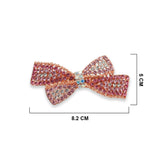 DIAMOND RIBBONS MEDIUM HAIR CLIP ASSORTED  COLOR