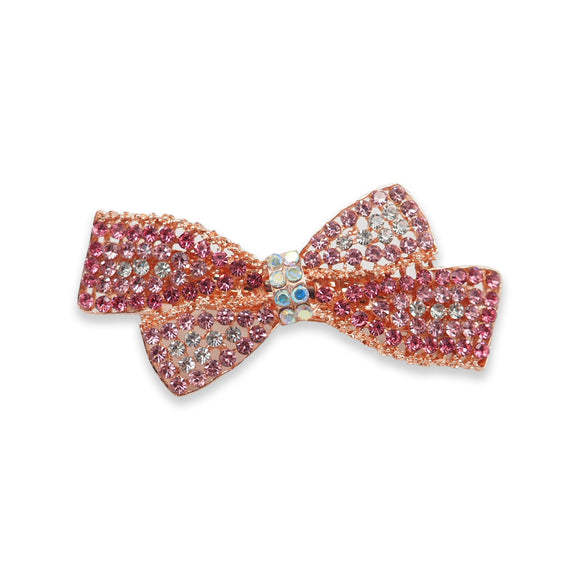 DIAMOND RIBBONS MEDIUM HAIR CLIP ASSORTED  COLOR