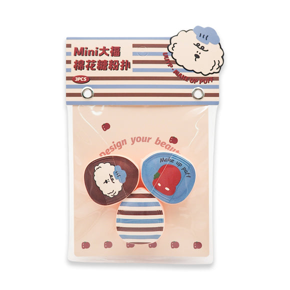 YP-A97 MINI COTTON PUFF 3PCS PACK