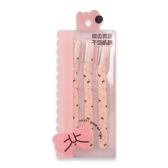 YP-B116 PINK PRINTED RIBBONS RAZOR 3PCS PACK