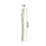 YP-B117 GREEN EMOJI PRINTED RAZOR 2PCS PACK
