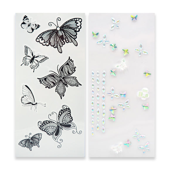 NO.TZZ01 TATTOO STICKERS DIAMOND