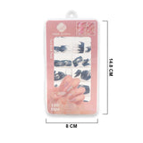 NET RED NAIL 120PCS TIPS