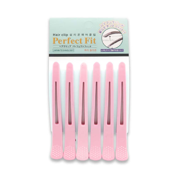 CMSC-001 6PCS PASTEL HAIR CLIP PERFECT FIT