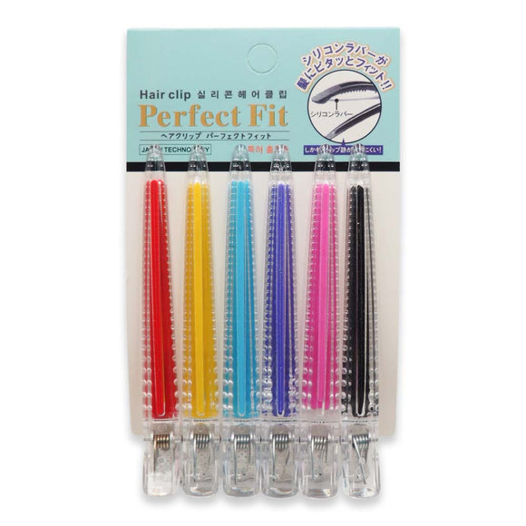 CMSC-001 6PCS SHARP COLOR SLIP PROOF PHAIR CLIP PERFECT FIT