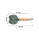 KITTY SPIRAL HAIR BRUSH WOODEN HANDLE