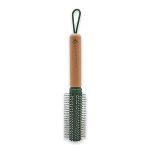 ROLLER HAIR BRUSH WOODEN HANDLE