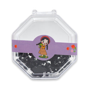 15PCS LITTLE GIRL FLOWER MINI CLAW