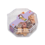 15PCS LITTLE GIRL FLOWER MINI CLAW