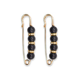 2PCS BIG  PEARL BROOCH TITHENING WAIST BAND PIN