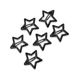 6PAIRS STAR HAIR CLIP