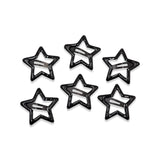 6PAIRS STAR HAIR CLIP