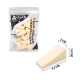 25PCS. GK WEDGES SPONGE POUCH ASRT LIGHT PINK/YELLOWISH