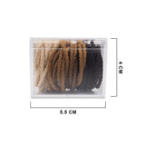 50PCS INS STYLE PLAIN HAIR TIE ASSRT