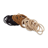 50PCS INS STYLE PLAIN HAIR TIE ASSRT