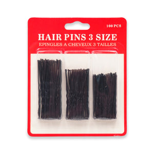 #1001 HAIR PINS 3SIZE 60PCS