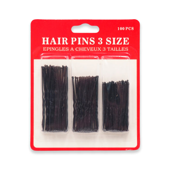 #1001 HAIR PINS 3SIZE 60PCS
