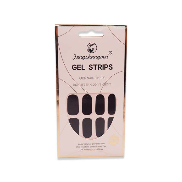 FSN233-53-J01-1GEL STRIPS PLAIN DESIGN (PINK/BLKGRAY)