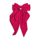 LONG BOW RIBBON HAIR CLIP