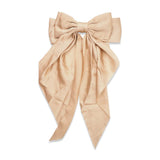 LONG BOW RIBBON HAIR CLIP