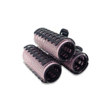 SY136 3PCS HAIR ROLLER BLACK