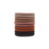 YEMEI 10PCS BROWN SHADE HAIR ROPE