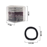 YEMEI 10PCS BROWN SHADE HAIR ROPE