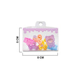 WY-012 6PCS MINI CLAM HAIR ACCESSORIES