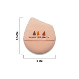 L-B051  SOFT DOUBLE SIDED 2-1 PUFF W/ CASE