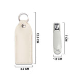 L-B0122  PORTABLE NAIL CUTTER W/ POCKET CHAIN