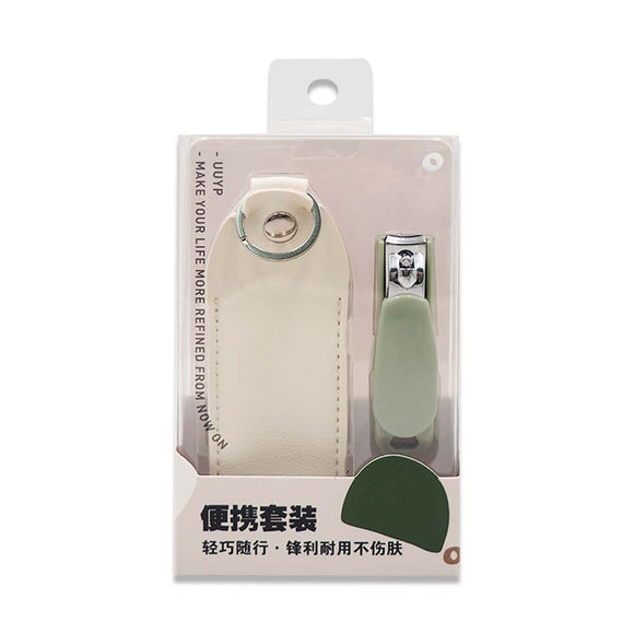 L-B0122  PORTABLE NAIL CUTTER W/ POCKET CHAIN