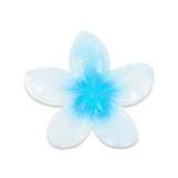PLUMERIA FLOWER HAIR CLAW ASSRT COLOR