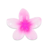 PLUMERIA FLOWER HAIR CLAW ASSRT COLOR