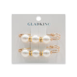 2PCS BIG  PEARL BROOCH TITHENING WAIST BAND PIN