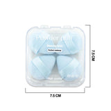 4PCS MINI FINGERTIP POWDER PUFF BLUE