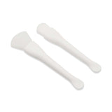 L-B060 2-1 SPATULA BRUSH WHITE