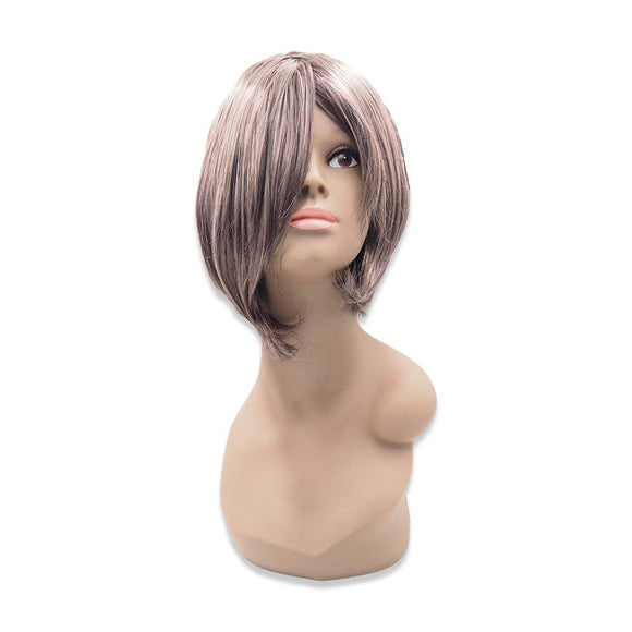 SL0806 2/1612/6130 HALF WIG ASH GREY W/BRAID