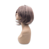 SL0806 2/1612/6130 HALF WIG ASH GREY W/BRAID