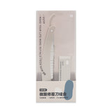 L-B016 MACRO EYEBROW TRIMMER SET W/10PCS EXTRA BLADES