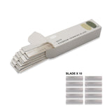L-B016 MACRO EYEBROW TRIMMER SET W/10PCS EXTRA BLADES