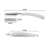 L-B016 MACRO EYEBROW TRIMMER SET W/10PCS EXTRA BLADES