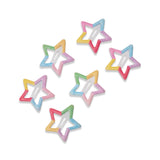 6PAIRS STAR HAIR CLIP