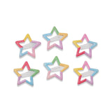 6PAIRS STAR HAIR CLIP