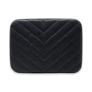 0069 MAKE UP BOX BLACK V PATTERN