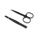 A-9051 E/BROW TWEEZER W/EYEBROW SCISSOR