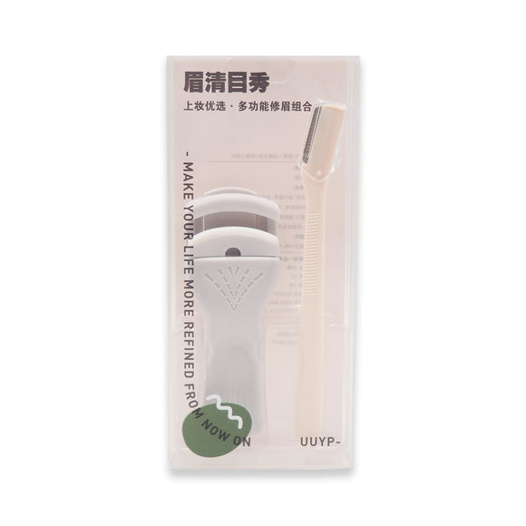 L-B027 E/LASH CURLER & E/BROW RAZOR